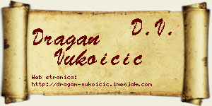 Dragan Vukoičić vizit kartica